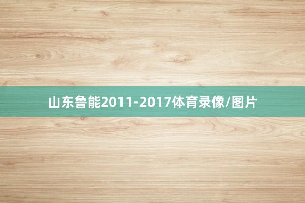 山东鲁能2011-2017体育录像/图片