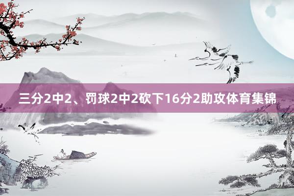 三分2中2、罚球2中2砍下16分2助攻体育集锦