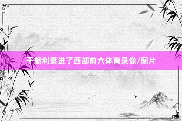 干脆利落进了西部前六体育录像/图片