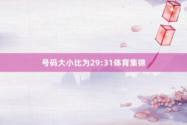 号码大小比为29:31体育集锦