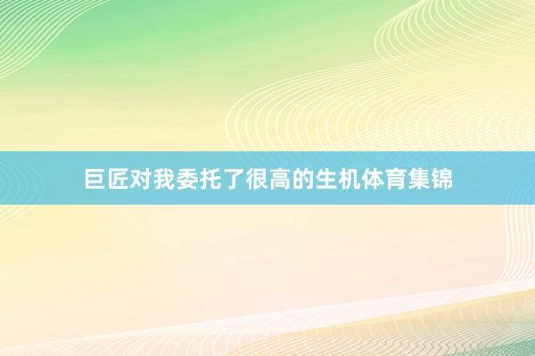 巨匠对我委托了很高的生机体育集锦