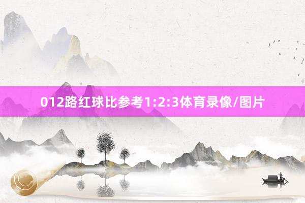 012路红球比参考1:2:3体育录像/图片