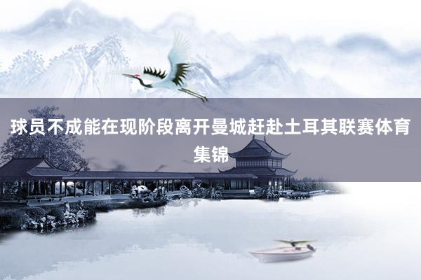 球员不成能在现阶段离开曼城赶赴土耳其联赛体育集锦