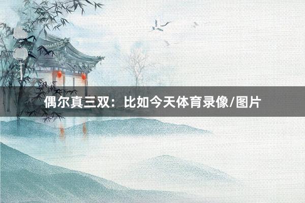 偶尔真三双：比如今天体育录像/图片