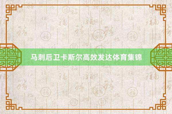 马刺后卫卡斯尔高效发达体育集锦